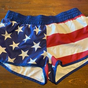 American flag shorts with pockets. O’rageous brand size medium.